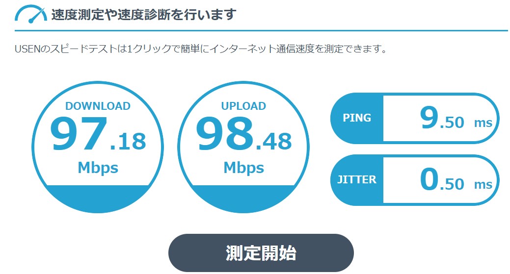 有線速度測定1